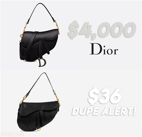 lady dior bag dupe|best dior saddle bag dupe.